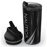 Nautica NTM02 950 ml Siyah Gri Sport Paslanmaz Termos