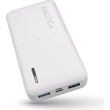 Nautica P200 20W Pd 18W Qc Hızlı Taşınabilir Şarj Cihazı Powerbank 20.000 Mah Beyaz