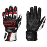 Nautılus Pro Yüksek Korumalı Deri Eldiven Kırmızı Siyah Made In Italy GGM-ITHL462
