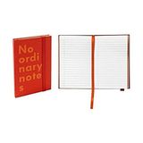 Nava NO330A No Ordinary A6 Turuncu Çizgili Defter Not Defteri