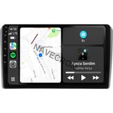 Navecron Audı A3 2003-12 9" Uyumlu Android Multimedia Gerçek 4/64 Kablosuz Carplay Geri Görüş Kameralı