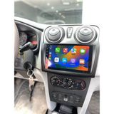 Navecron Dacıa Sandero 2013-20 Uyumlu Androıd Multimedya Gerçek 2/32 Kablosuz Carplay Geri Görüş Kameralı - Siyah