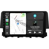 Navecron Honda Cıvıc Fc5 2016-21 9" Uyumlu Android Multimedia Gerçek 4/64 Kablosuz Carplay Geri Görüş Kameralı