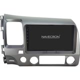 Navecron Honda Cıvıc Fd6 2006-12 9" Uyumlu Android Multimedia Gerçek 4/64 Kablosuz Carplay Geri Görüş Kameralı