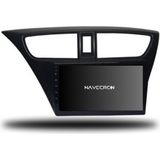 Navecron Honda Cıvıc Hb 2013-16 9" Uyumlu Androıd Multimedya Gerçek 2/32 Kablosuz Carplay Geri Görüş Kameralı