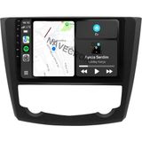 Navecron Renault Kadjar 2014-18 9” Uyumlu Android Multimedia Gerçek 4/64 Kablosuz Carplay Geri Görüş Kameralı