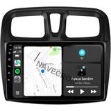 Navecron Renault Symbol 2013+ 9" Uyumlu Android Multimedia Gerçek 4/64 Kablosuz Carplay Geri Görüş Kameralı