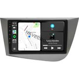 Navecron Seat Leon 2005-12 9" Uyumlu Android Multimedia Gerçek 4/64 Kablosuz Carplay Geri Görüş Kameralı