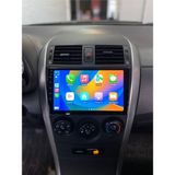 Navecron Toyota Corolla 2007-12 Androıd Uyumlu Multimedya Gerçek 2/32 Kablosuz Carplay Geri Görüş Kameralı - Renkli
