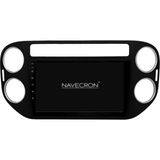 Navecron Volkswagen Tıguan 2012-16 9" Siyah Uyumlu Androıd Multimedya Gerçek 2/32 Kablosuz Carplay Geri Görüş Kameralı