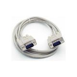 Navidata Db9 1.5 Metre 9 Pin Seri RS232 Com Port Erkek Erkek Kablo - 1,5 m