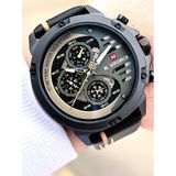 Naviforce Deri Kordon İç Fonksiyonları Aktif 3 Atm Suya Dayanıklı Erkek Kol Saati E.nvf.k.9110as