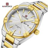 Naviforce Digital Analog Celik Kayisli Kol Saati