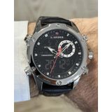 NAVİFORCE DİJİTAL ANALOG ALARMLI ,KRONOMETRE VE AYDINLATMALI SPOR ŞIK ERKEK KOL SAATİ