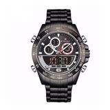 NAVİFORCE DİJİTAL ANALOG ALARMLI SPOR ERKEK KOL SAATİ