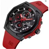 Naviforce Erkek Kol Saati Fonksiyonlu Silikon Kordon 2224 - standart