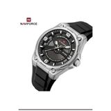Naviforce Silikon kayışlı siyah kadran kol saati12759