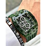 Naviforce Spor Kronometreli Takvim Göstergeli Erkek Kol Saati - Standart