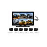 Navigold 10.1" İnç Dokunmatik 6 Kanal Araç Kamera ve Monitör Seti – Traktör, Biçerdöver, Kamyon, Otobüs, Servis