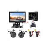 Navigold 7 İnç Monitör Ve 2 Adet 170 '' Geniş Açılı Araç Kamera Seti 12 Volt