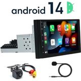 Navigold KL-938 4/64GB Çift Amfi Android Ince Ayarlanabilir Kasa 7inç Oto Multimedya Teyp Car Playli-Usb-Wifi