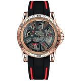 Navimarine NVM2005-02 Otomatik Erkek Kol Saati - Rose Gold - Siyah