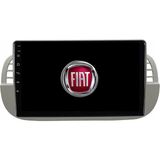 Navimex Fiat 500 Araç Multimedya Android Ekran Carplay Navigasyon Double Teyp 4+64 9" 08-15 White Navımex
