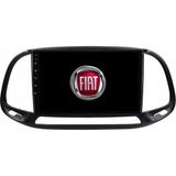 Navimex Fiat Doblo Araç Multimedya Android Ekran Carplay Navigasyon Double Teyp 4+64 9" 15-21 Black Navımex