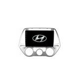 Navimex Hyundai i20 Araç Multimedya Android Ekran Carplay Double Teyp 4+64 9" 13-14 Düz Analog Silver NAVIME T0914-C09126