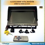 Navistar 10" Monitör Dört Kameralı Kayıtlı Okul ve Servis Kamera Seti