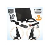 Navistar 9" HDMI, VGA, AV Girişli Güvenlik Kamera Monitörü Yüksek Çözünürlük LCD Ekran