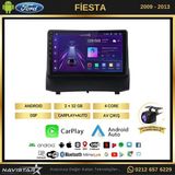Navistar Ford Fiesta 2009 - 2013 Model 2 GB + 32 GB Android 13 Kablosuz Carplay Navigasyon Multimedya Sistemi