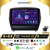 Navistar Hyundai Tucson 4 GB ve 64 GB Kablosuz Carplay 2009-2015 Android 13 Navigasyon Multimedya Sistemi