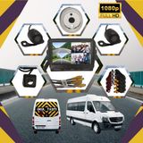 Navistar Kayıtlı Servis Okul Taşıtları 4 Lü Kamera 7 Inç Monitör
