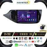 Navistar Kia Ceed 2012-2018 Model 2+32 GB Android 13 Kablosuz Carplay Navigasyon Multimedya Sistemi