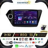 Navistar Kia Rio 2011-2016 Model 2+32 GB Android 13 Kablosuz Carplay Navigasyon Multimedya Sistemi