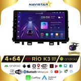 Navistar Kia Rio K3 2015-2017 Model 4+64 GB Android 13 Kablosuz Carplay Navigasyon Multimedya Sistemi