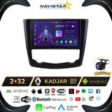 Navistar Renault Kadjar 2015-2017 Model 2 GB ve 32 GB Android 13 Kablosuz Carplay Navigasyon Multimedya Sistemi