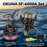 Navitek Okuma Safyre SF-4000A(7+1BB)+Kendo x4 0,14mm+Zero Arise SS VIB 85S-13