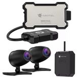 Navitel M800 Çift Motosiklet Dashcam Ön Ve Arka Motosiklet Dashcam 1920X1080 Full Hd, 130 Derece Görüş Açısı, Gürültü Azaltma, Gps Ve Wifi,