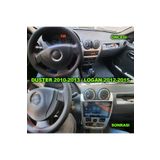 NAVMİNA Dacia Duster 2010-2013 Logan 2012-2015 Stepway 2008-2012 Uyumlu 9 Inç 4-32 Gb Gri Çerçeve Multimedya