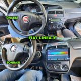 Navmina Fiat Linea 2006-2015 Uyumlu 9 İnç 2+32 Gb Multimedya