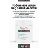 Navo Yoğun Nem Veren Saç Maskesi Kuru Saçlar İçin Nemlendirici Etki 500 ml