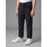 Nawi Erkek Çocuk Likralı Baggy Kot Pantolon - Füme - 9 Yaş