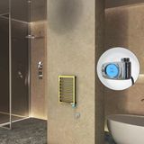 NAXOS Elektrikli Havlupan 450x655 Altın (Musa Termostat) 200W