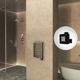 NAXOS Elektrikli Havlupan 450x655 Rose Gold Parlak (KTX1 Termostat) 200W