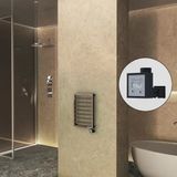 NAXOS Elektrikli Havlupan 450x655 Rose Gold Parlak (KTX3 Termostat) 200W