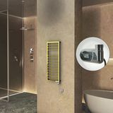 NAXOS Elektrikli Havlupan 500x1193 Altın (Thesis Termostat) 300W