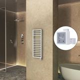 Naxos Elektrikli Havlupan 500X1193 Beyaz Mat (Ktx3 Termostat) 600W