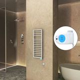 Naxos Elektrikli Havlupan 500X1193 Beyaz Mat (Musa Termostat) 600W